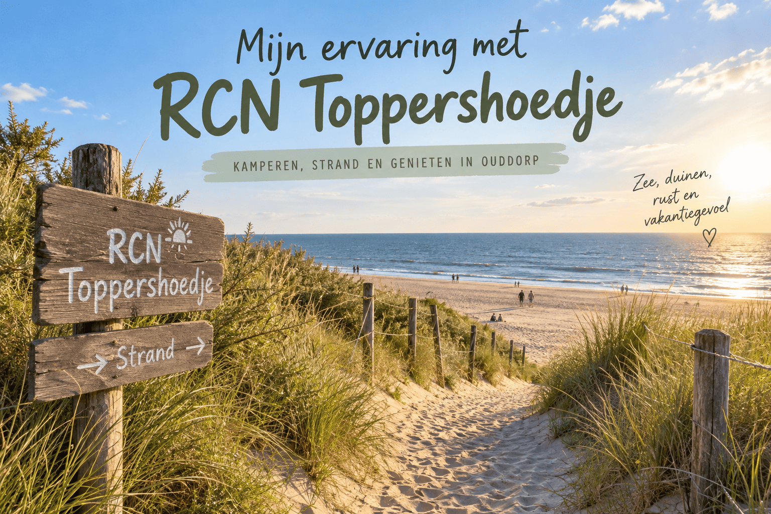 Mijn ervaring met RCN Toppershoedje in Ouddorp: wakker worden vlak bij zee