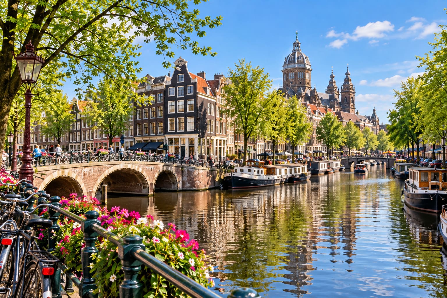 Amsterdam – grachten, cultuur en verrassend veel groen