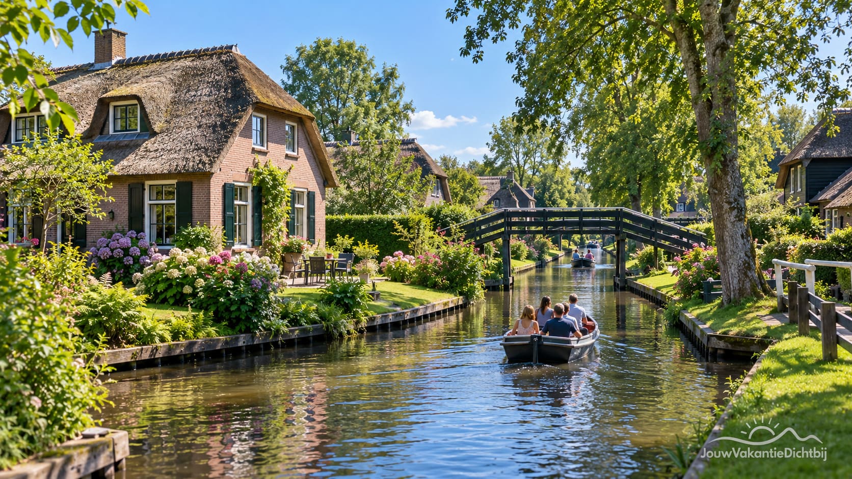 Giethoorn: varen, bruggetjes en natuur in de Kop van Overijssel