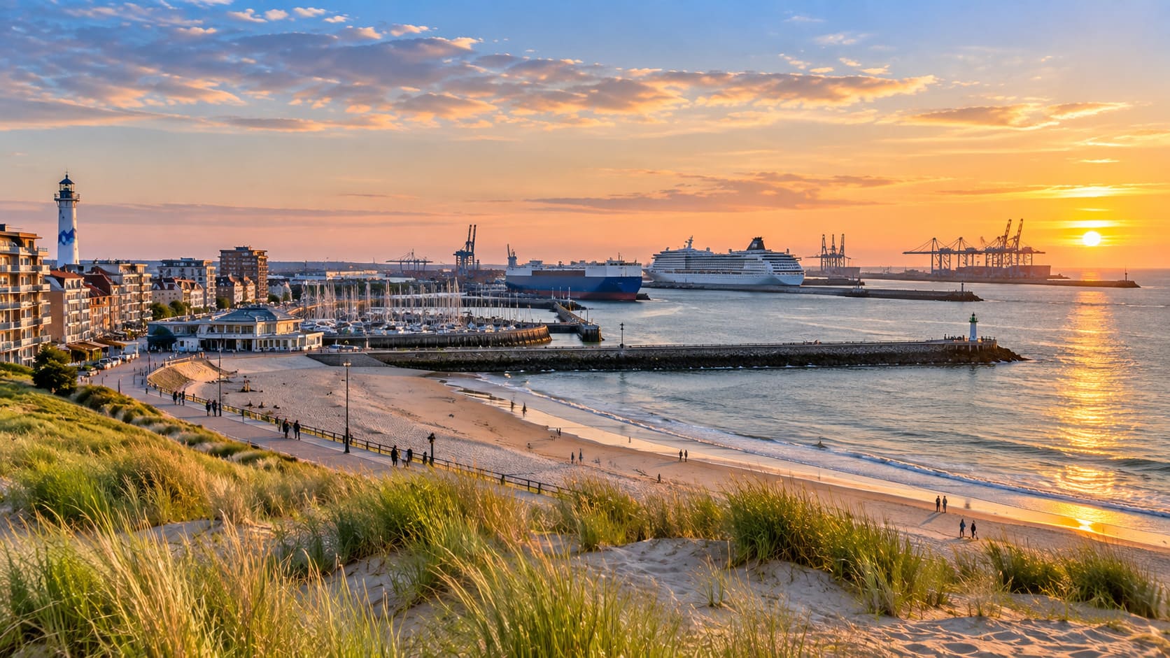 Reisgids Zeebrugge – strand, haven en Belgische kust